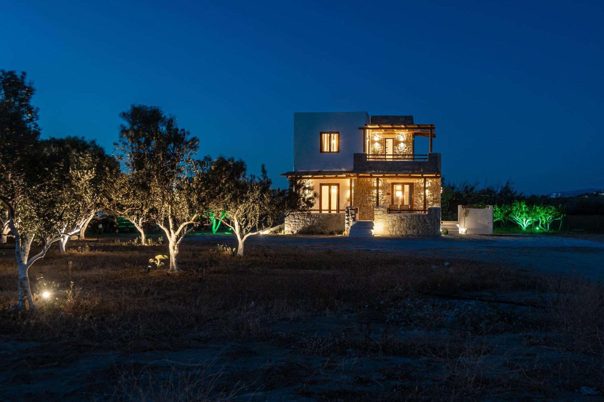 Naxos Beachwalk Villa Plaka Maragkas Buitenkant foto
