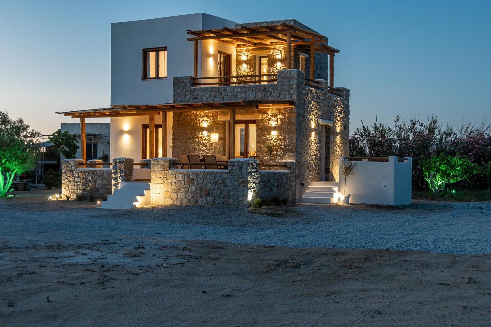 Naxos Beachwalk Villa Plaka Maragkas Buitenkant foto