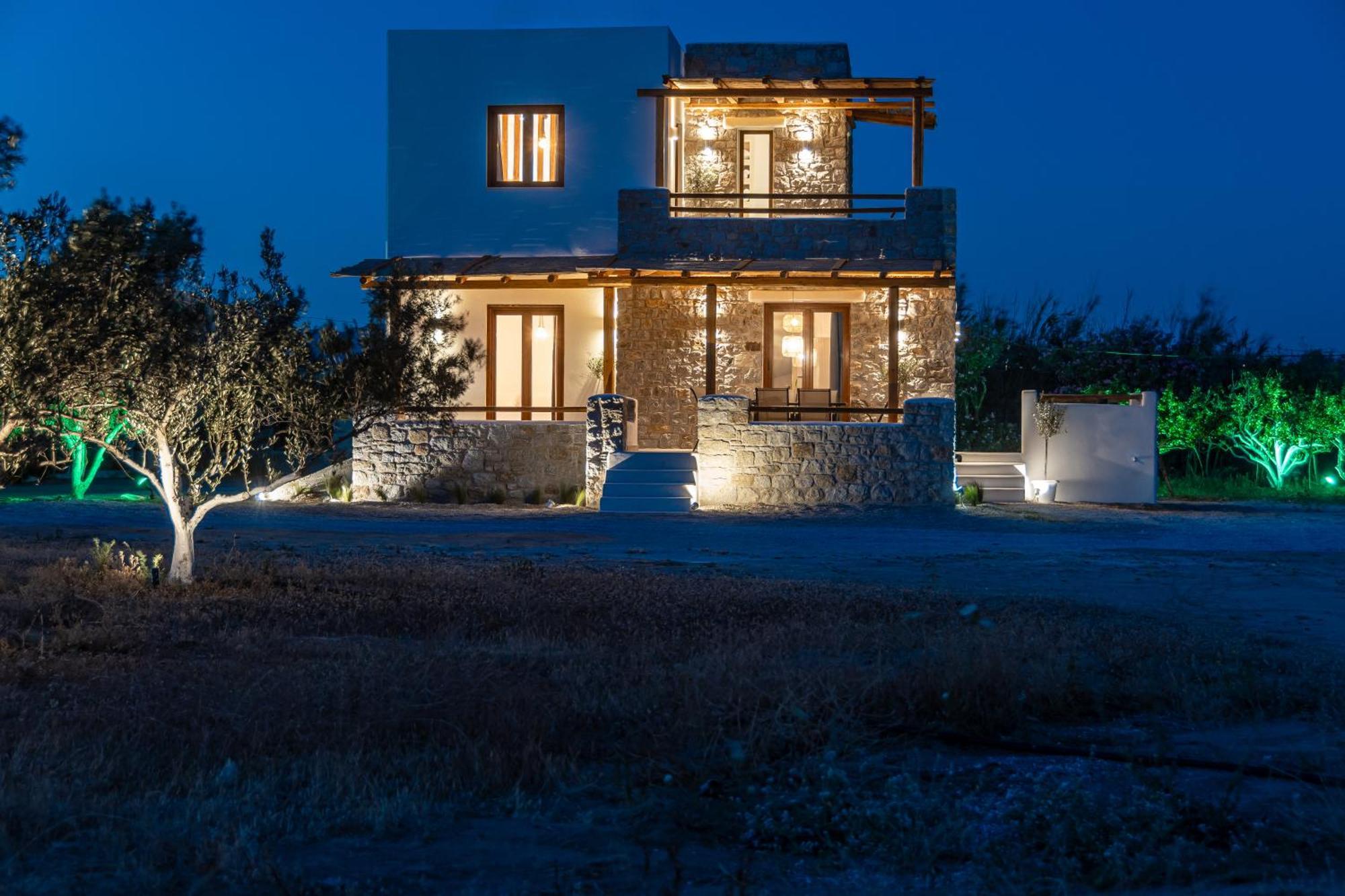 Naxos Beachwalk Villa Plaka Maragkas Buitenkant foto