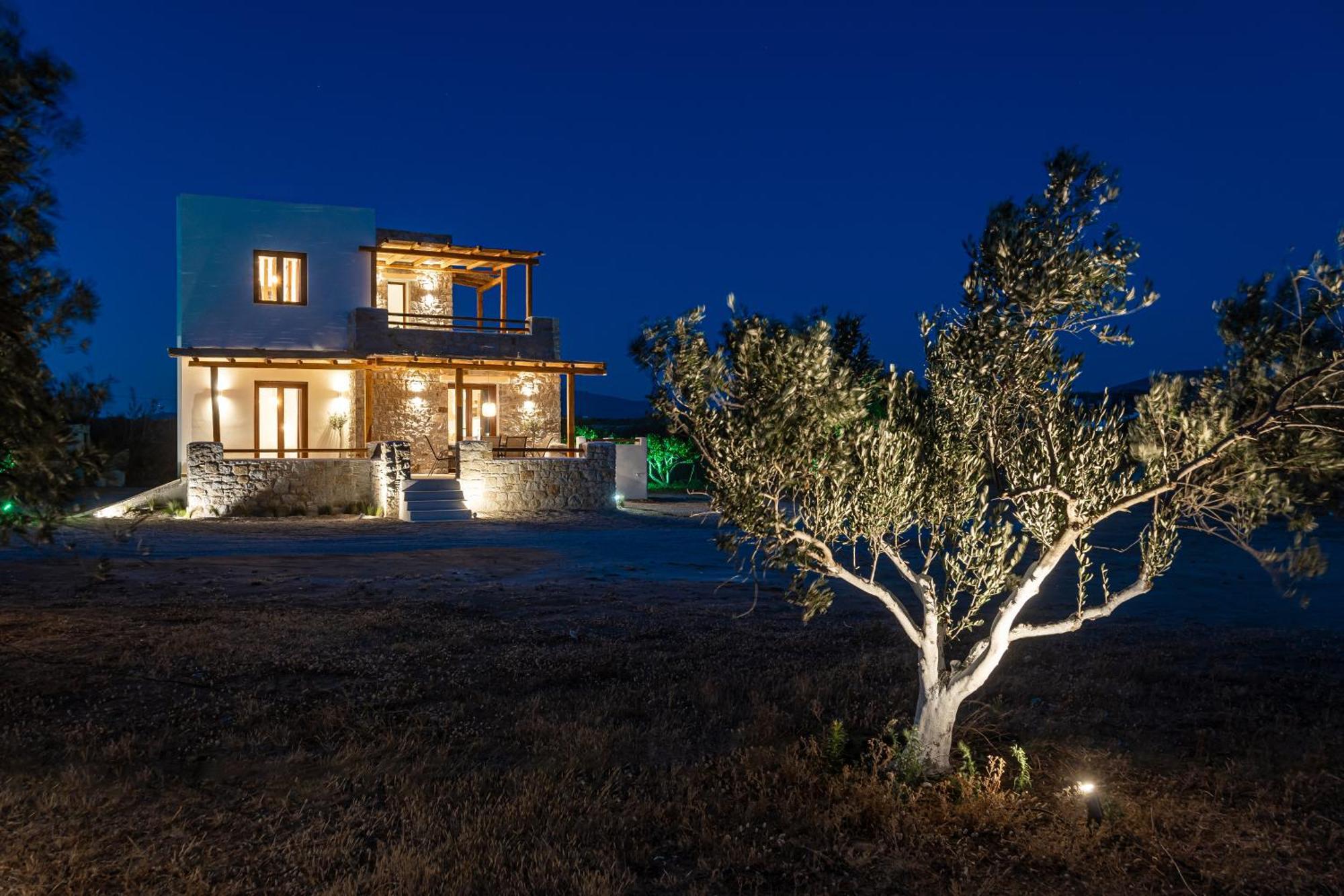 Naxos Beachwalk Villa Plaka Maragkas Buitenkant foto