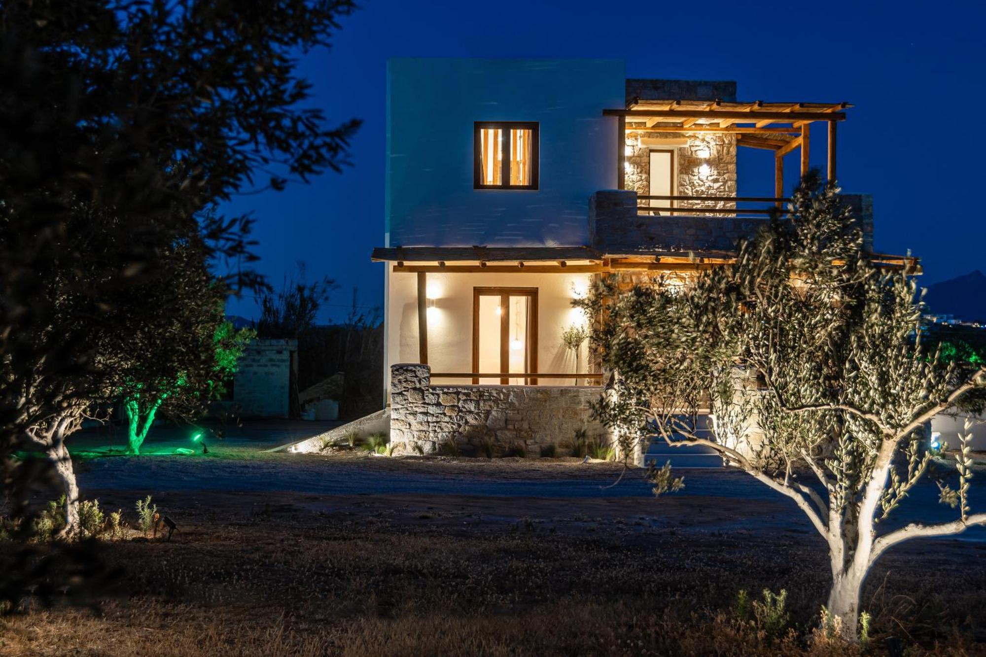Naxos Beachwalk Villa Plaka Maragkas Buitenkant foto