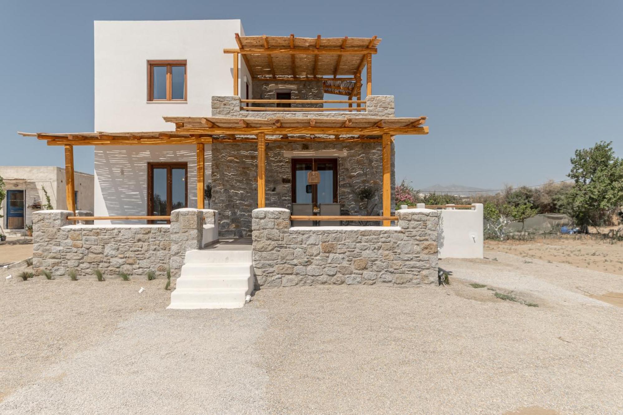 Naxos Beachwalk Villa Plaka Maragkas Buitenkant foto