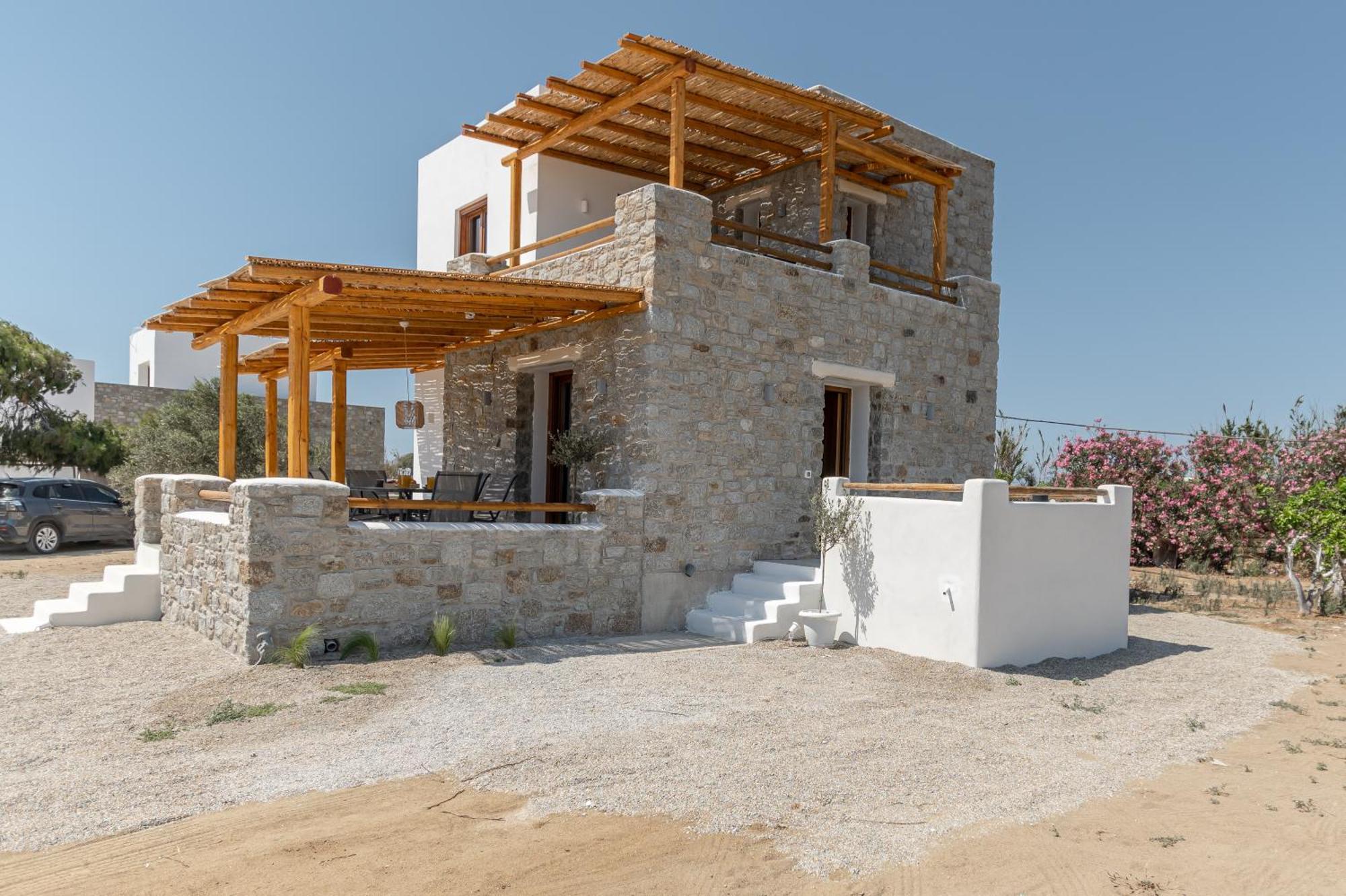 Naxos Beachwalk Villa Plaka Maragkas Buitenkant foto